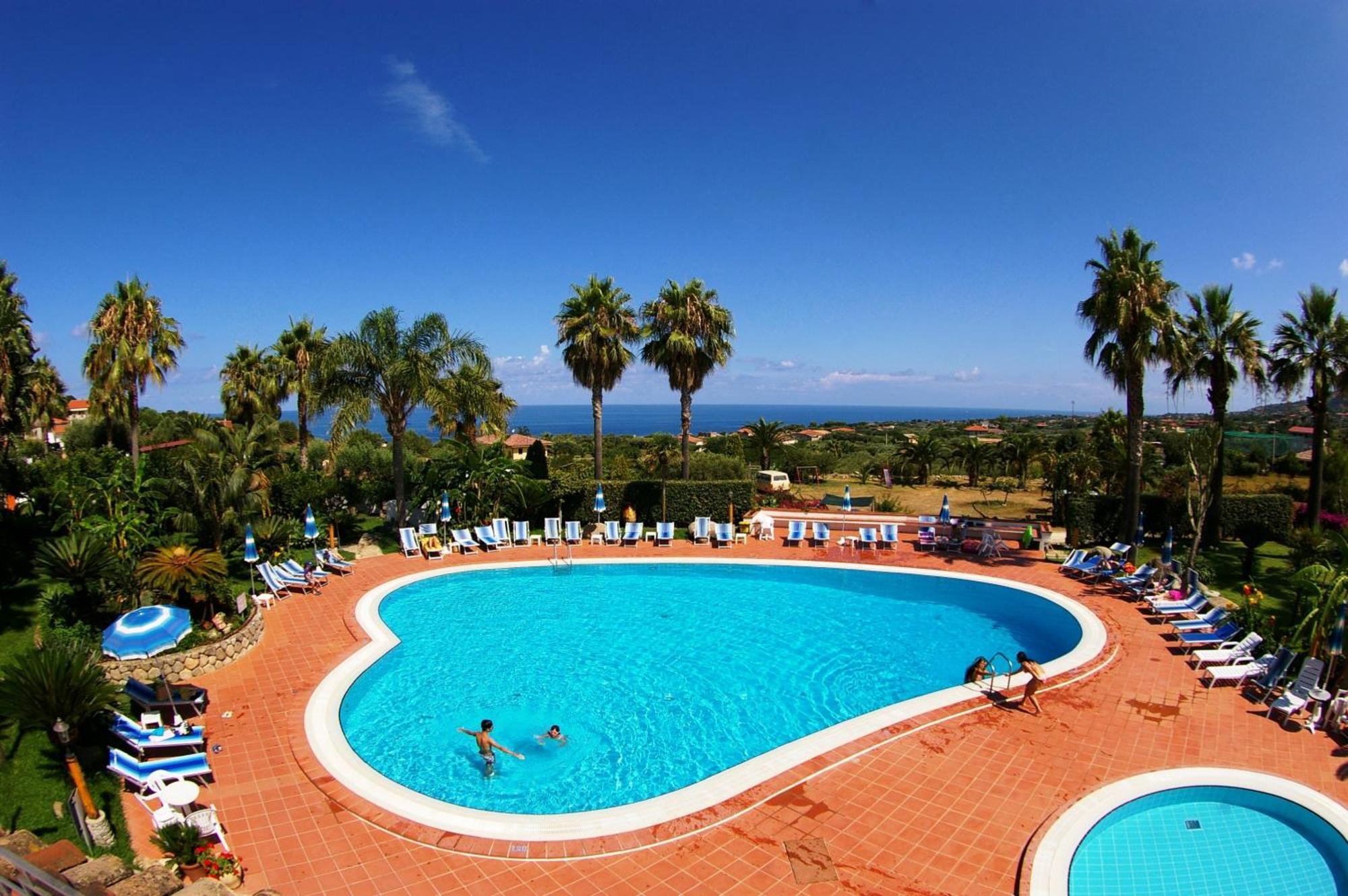 Hotel Residence Costa Azzurra Capo Vaticano Exteriér fotografie