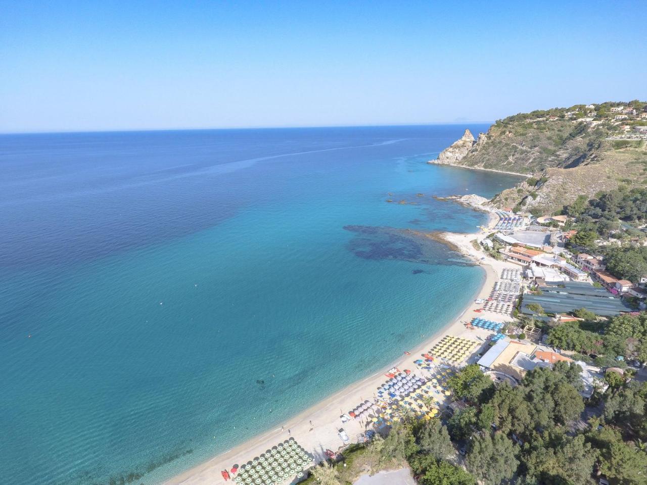 Hotel Residence Costa Azzurra Capo Vaticano Exteriér fotografie